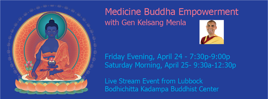 Medicine Buddha Empowerment | Bodhichitta Kadampa Buddhist Center